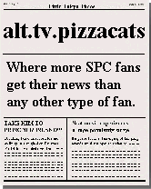 alt.tv.pizzacats, the most important newsgroup, EVER!