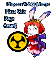 [Princess Vi's Supreme Samurai Pizza Cats Page Award]